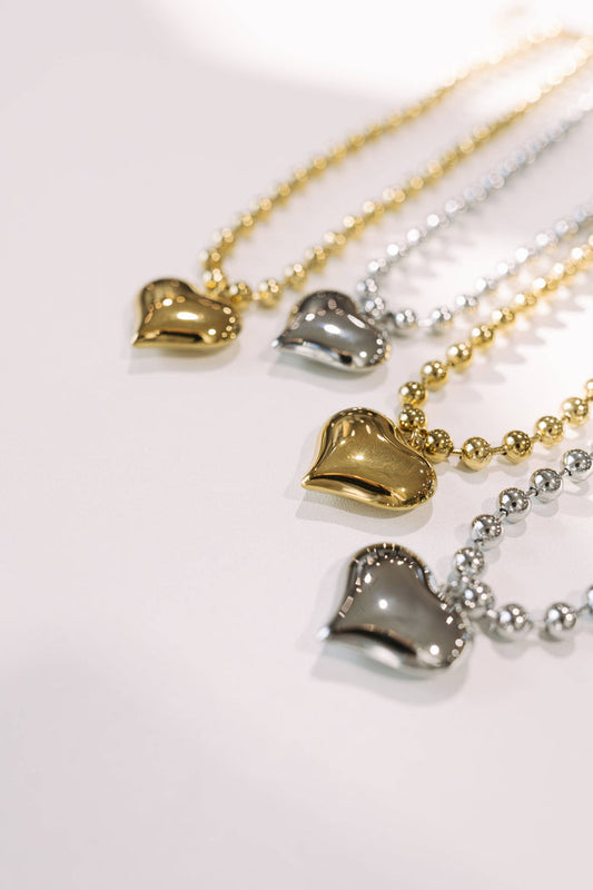 Heart Throb Beaded Necklace