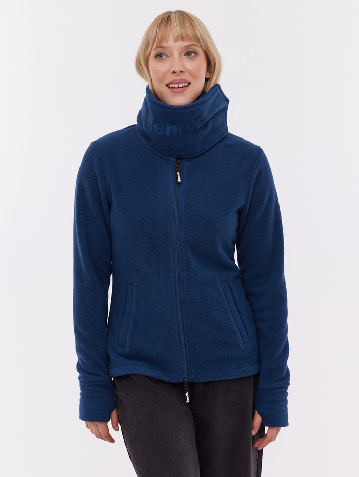 Heska Blue NY018 Funnel Zips Microfleece Shot 1