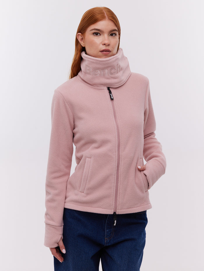 Heska Pink PK021 Funnel Zips Microfleece Shot 1