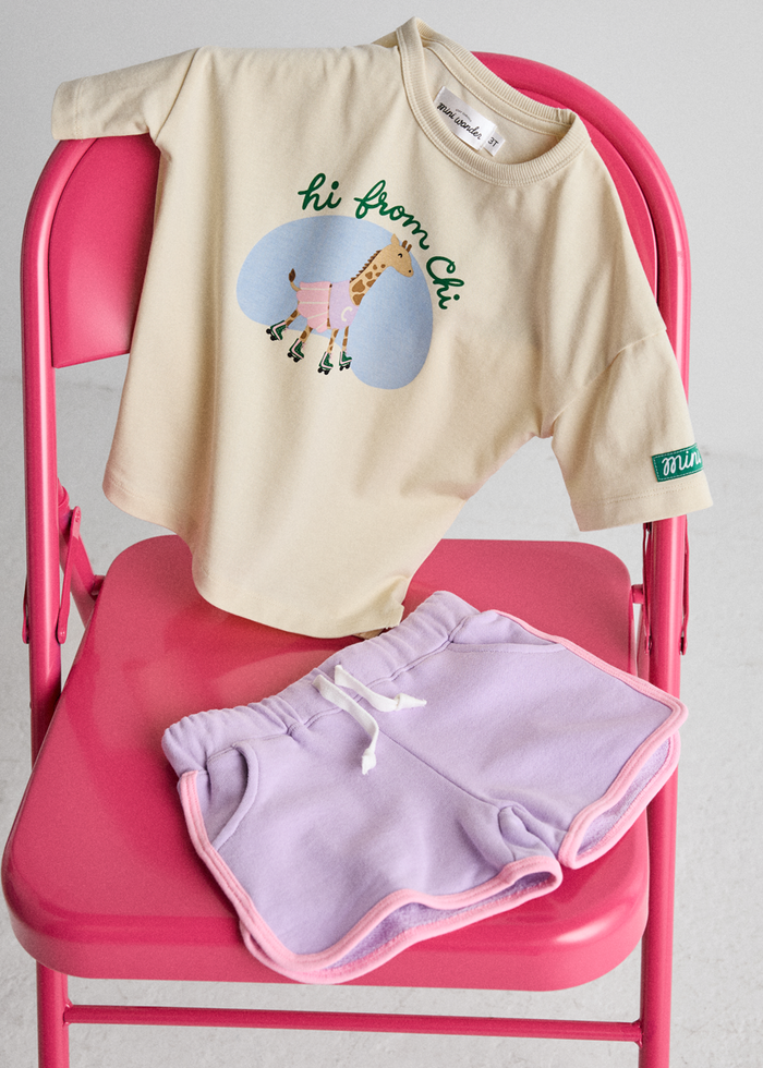 Hi From Chi Oversized Tee & Short Set