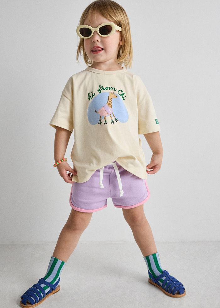 Hi From Chi Oversized Tee & Short Set