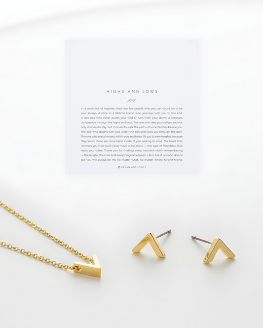 Highs & Lows Bundle: Necklace + Earring Set