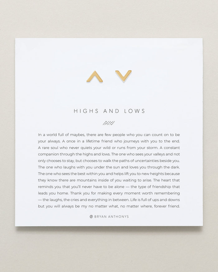 Highs & Lows Bundle: Necklace + Earring Set