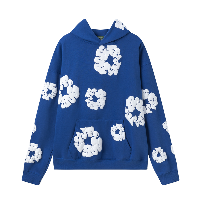 Hoodie Denim Tears Blue