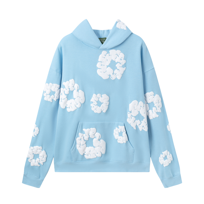 Hoodie Denim Tears Light Blue