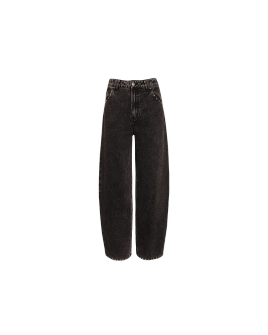 ICON STUDDED JEAN BLACK