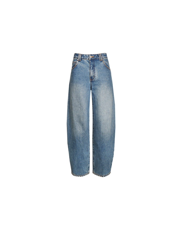 ICON STUDDED JEAN MIDTOWN BLUE