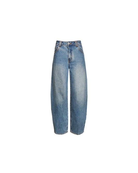 ICON STUDDED JEAN MIDTOWN BLUE