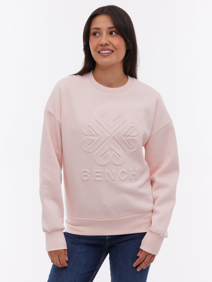 Ilma Pink PK211 Crews Oversized Depossed Shot 1