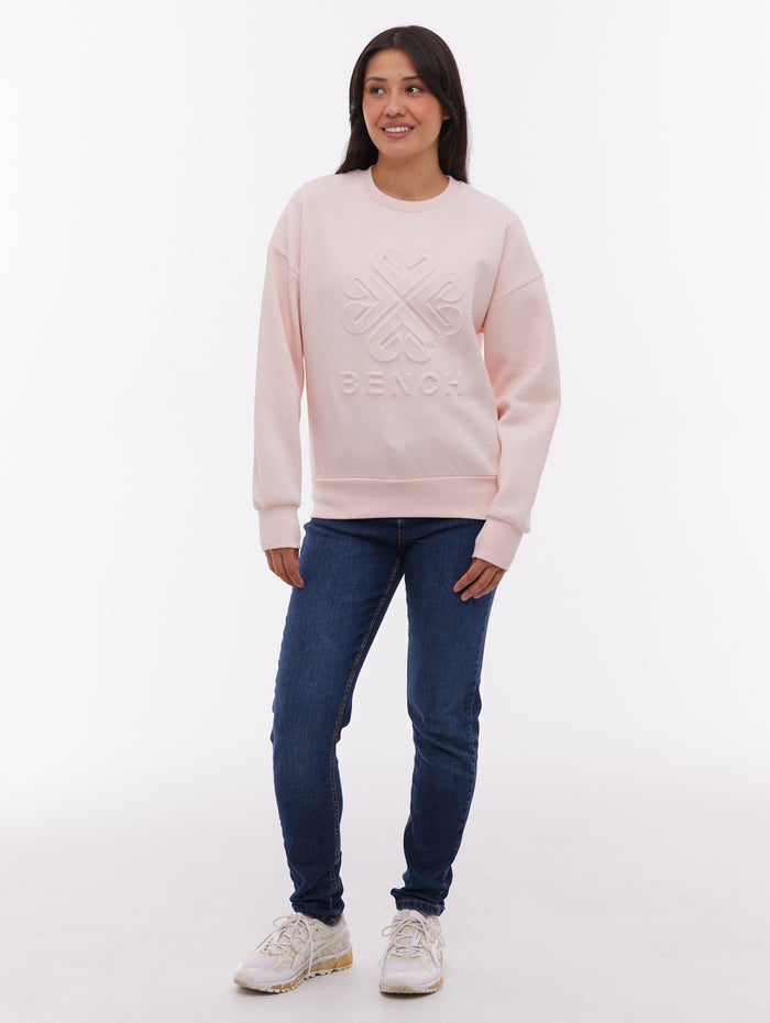 Ilma Pink PK211 Crews Oversized Depossed Shot 2