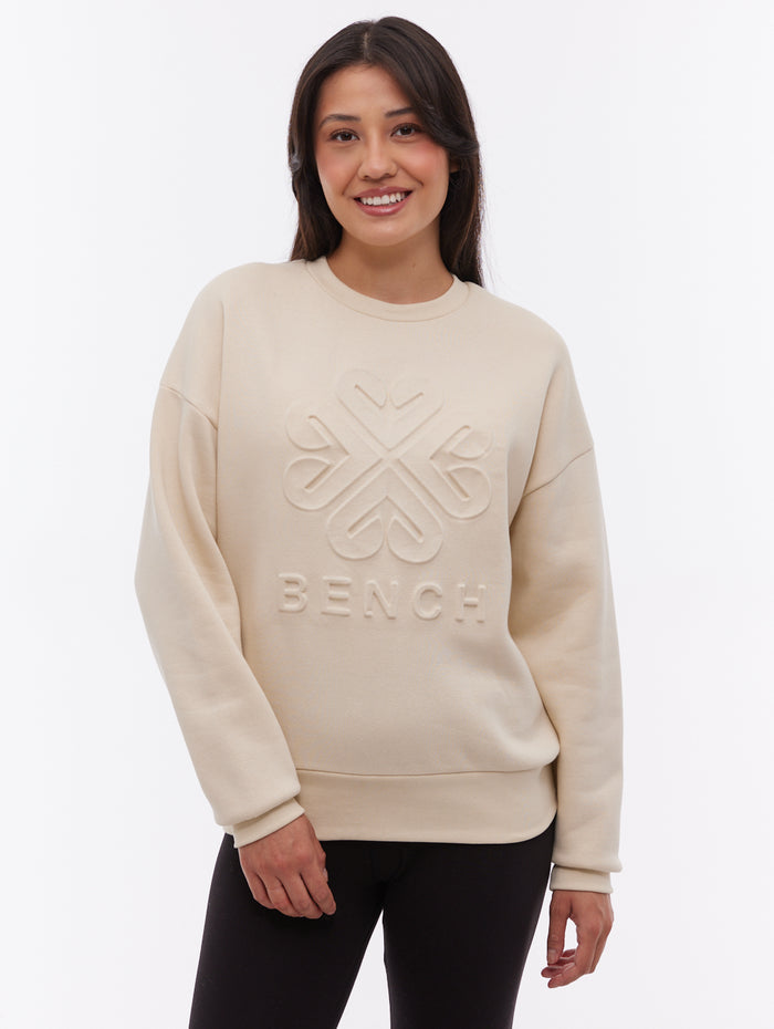 Ilma White TA003 Crews Oversized Depossed Shot 1