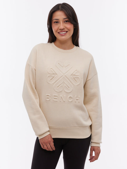 Ilma White TA003 Crews Oversized Depossed Shot 1