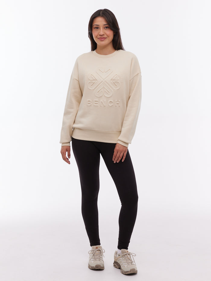 Ilma White TA003 Crews Oversized Depossed Shot 2
