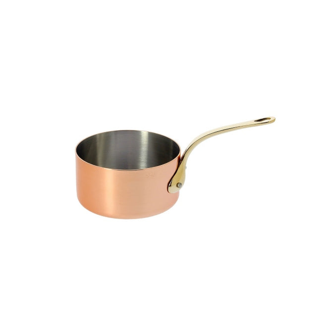 Inocuivre Saucepan with Brass Handle 3.9 inch diameter