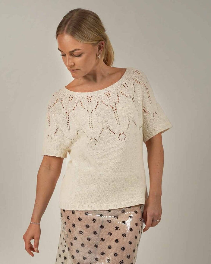 Iris Summer Top, No 14 knitting kit