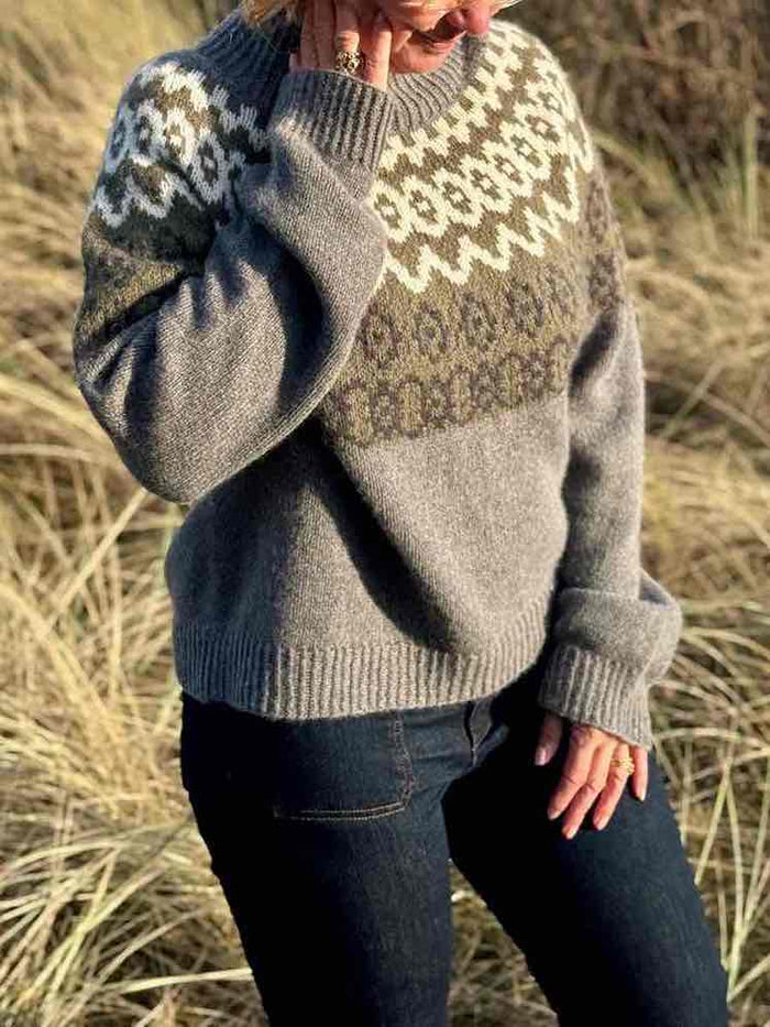 Isling Icelandic sweater by Önling, knitting pattern