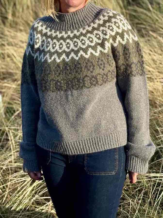 Isling Icelandic sweater by Önling, No 1 knitting kit