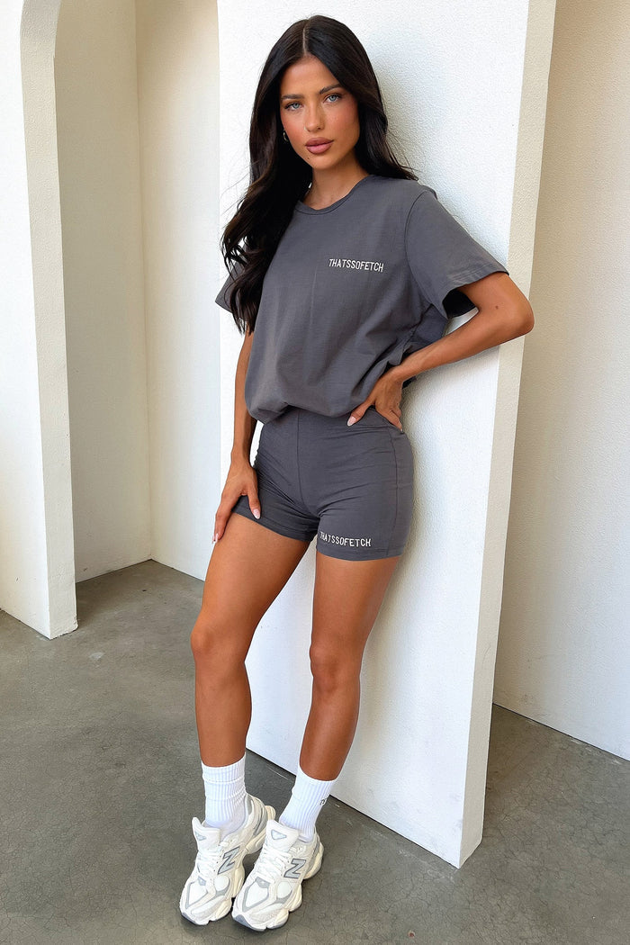 Jaska Tee - Charcoal