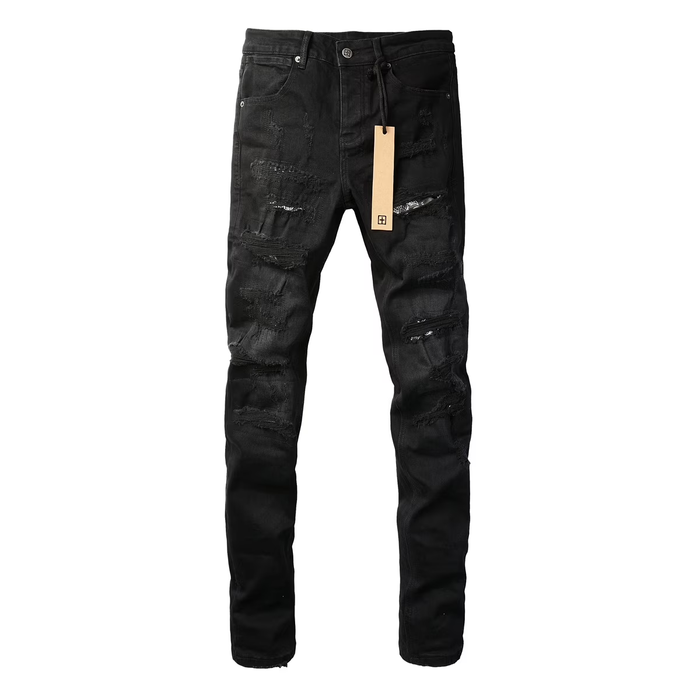 Jeans Ksubi Rasgados Black