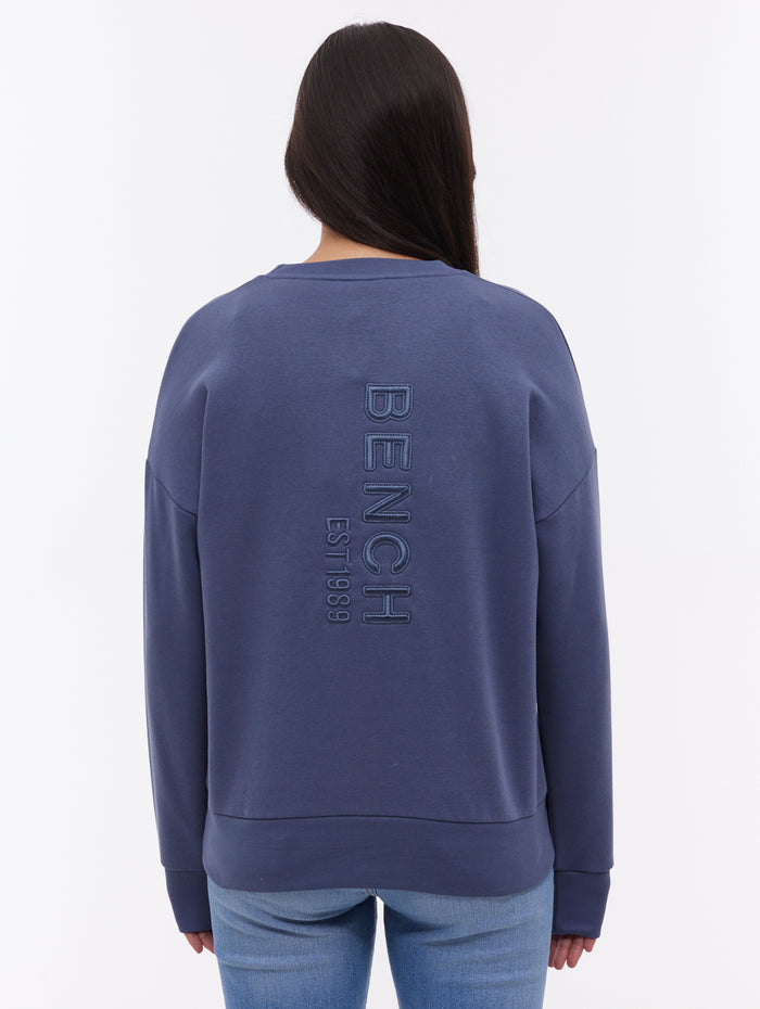 Joda Blue BL055 Crews Oversized Embroidery Shot 3
