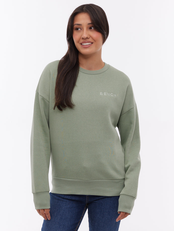 Joda Green GR049 Crews Oversized Embroidery Shot 1
