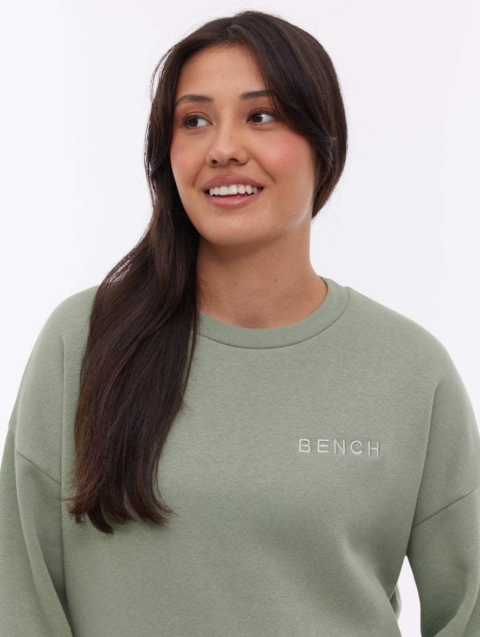 Joda Green GR049 Crews Oversized Embroidery Shot 3
