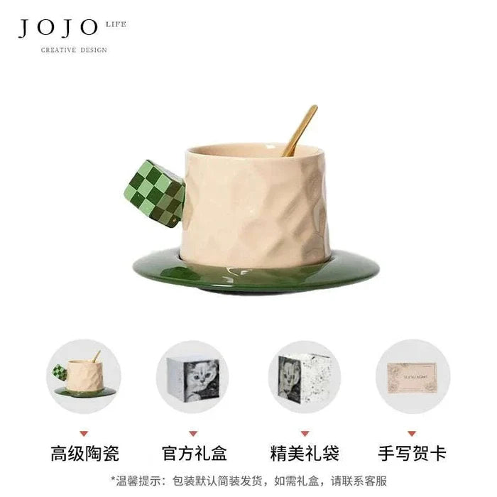 JOJO coffee cup Rubik's.