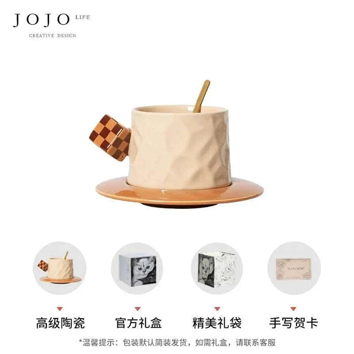 JOJO coffee cup Rubik's.