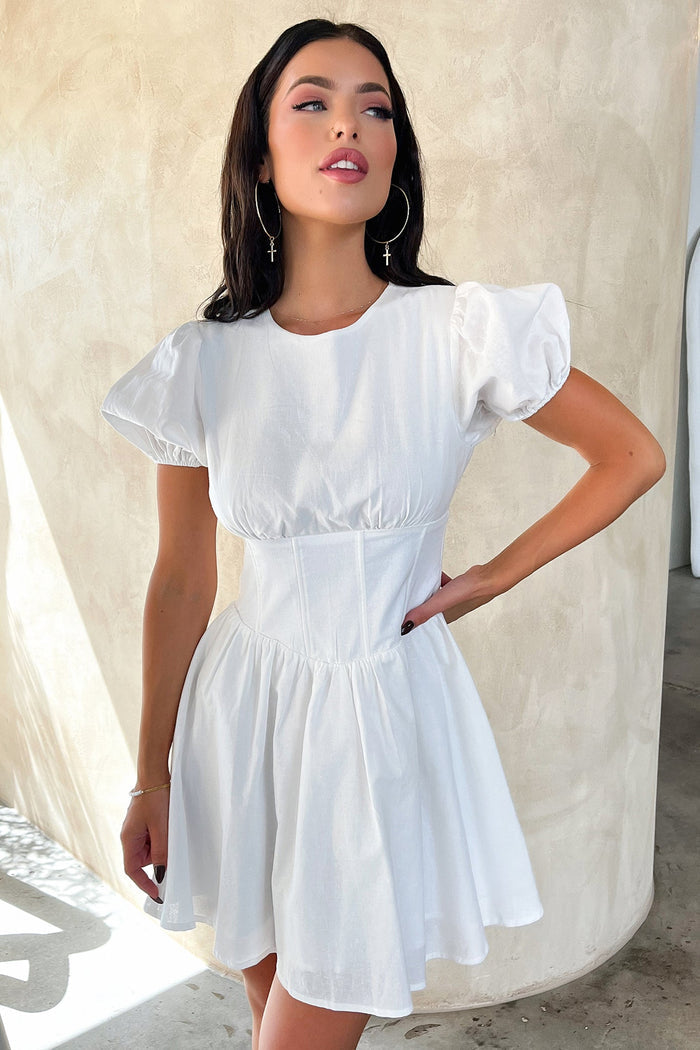 Jordyn Dress - White