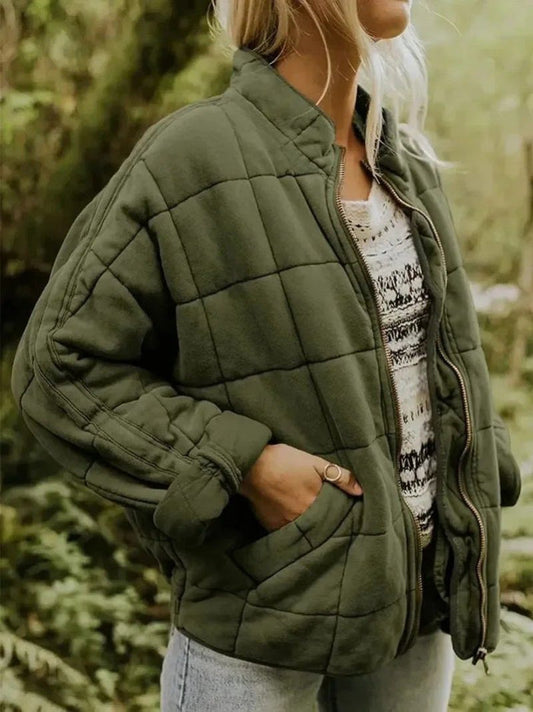 Josiane | Veste doublée au look oversized élégant