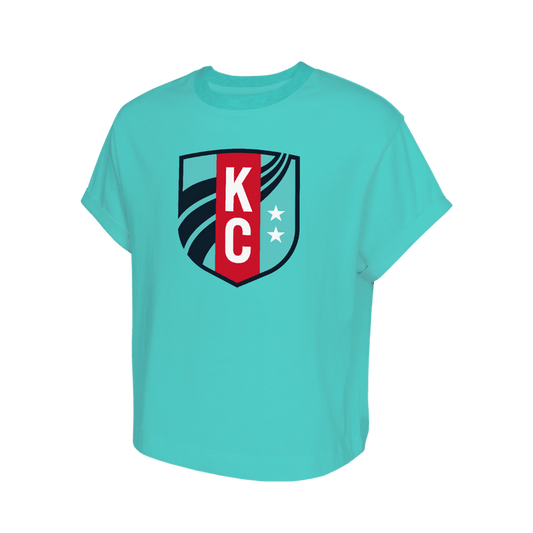 KC Current Juniors Tenacious Cuffed T-Shirt