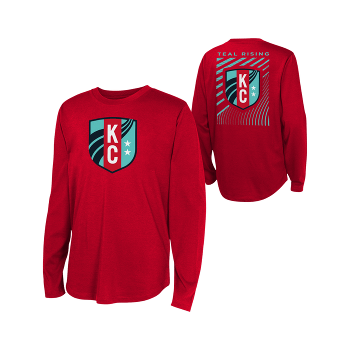 KC Current Youth Midfield Long Sleeve T-Shirt