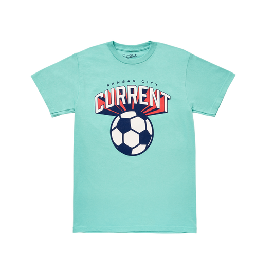 KC Current Youth Soccer Ball T-Shirt