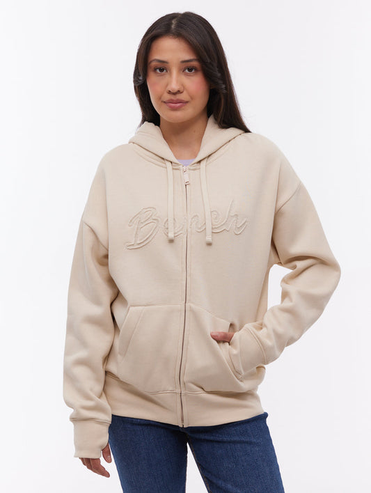 Kingra White TA003 Zips Oversized Embroidery Shot 1