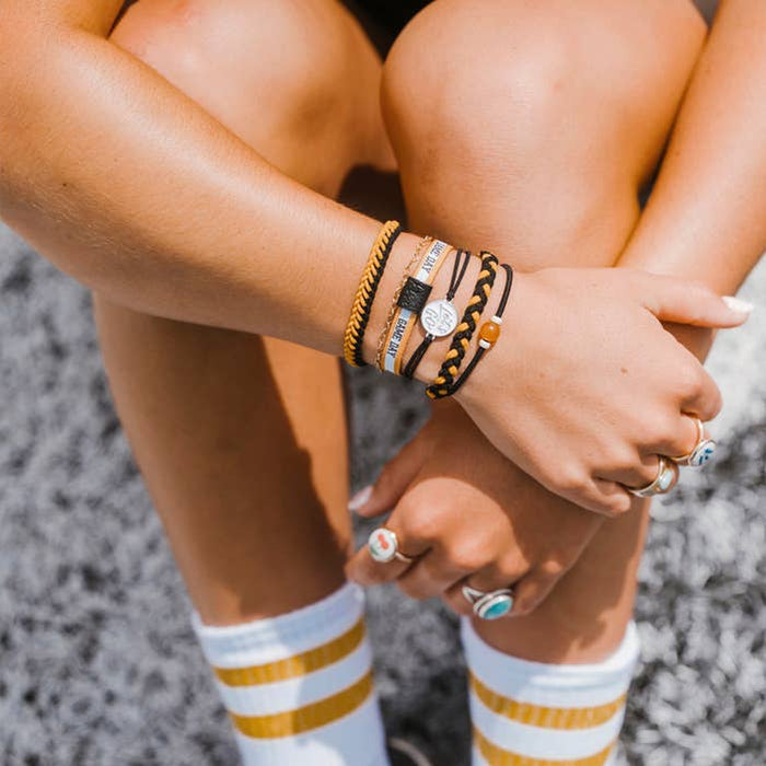 K'lani hair tie bracelets - "Game Day"