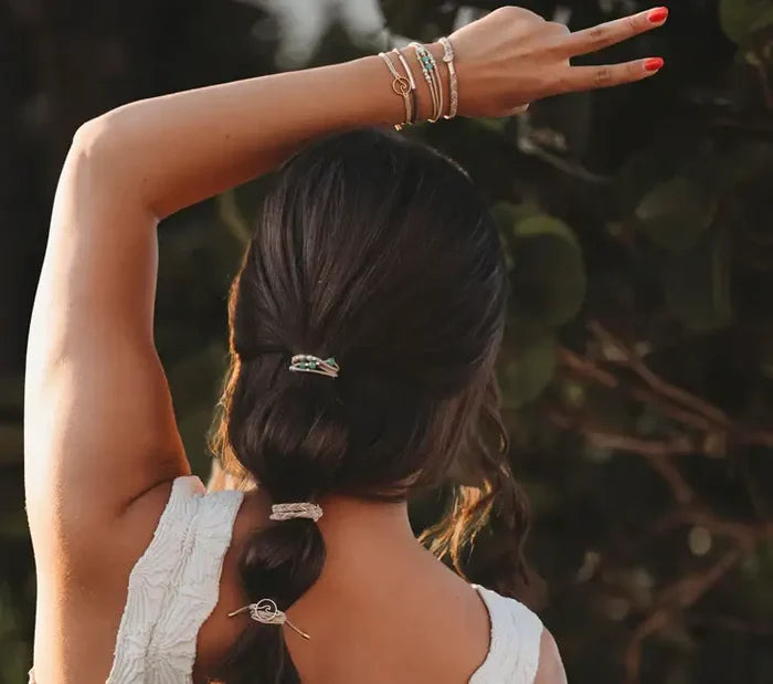 K'lani hair tie bracelets - "Reflect"