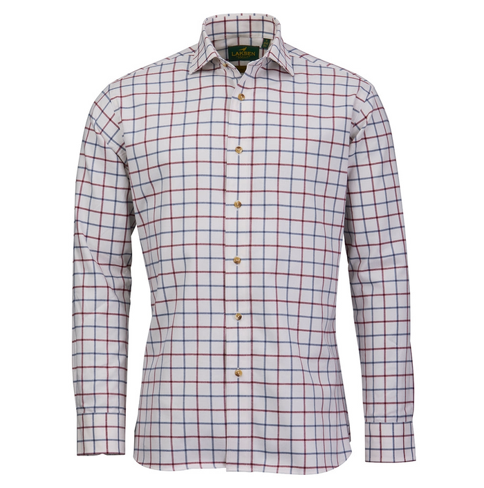Laksen Gable Brushed Organic Cotton Shirt