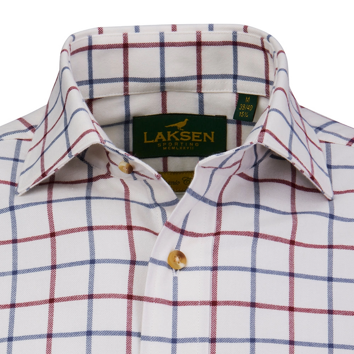 Laksen Gable Brushed Organic Cotton Shirt