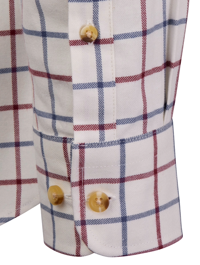 Laksen Gable Brushed Organic Cotton Shirt