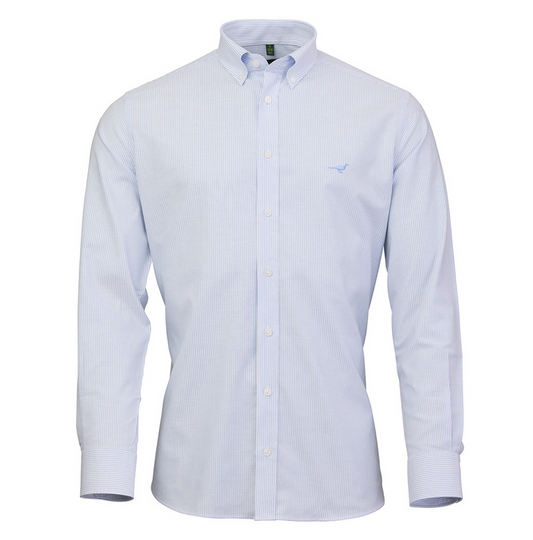Laksen Pin Oxford Stretch Shirt