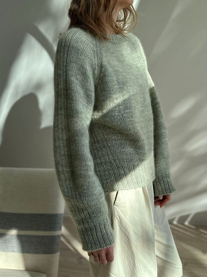 Lane Loop sweater fra Other Loops, No 20 + Silk mohair kit Strikkekit Other Loops