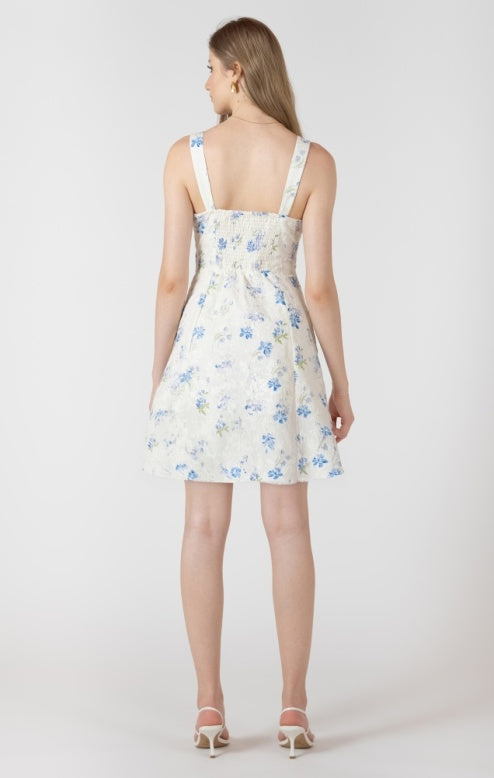 Lavender Floral Dress