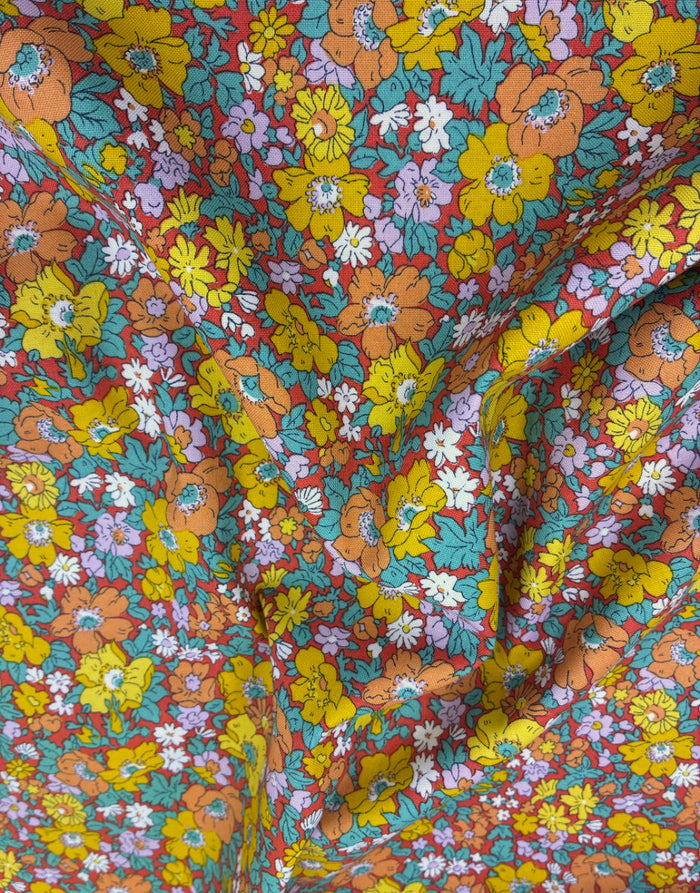 Liberty Fabrics Lasenby Quilting Cotton, Everlasting - Cosmos Song B