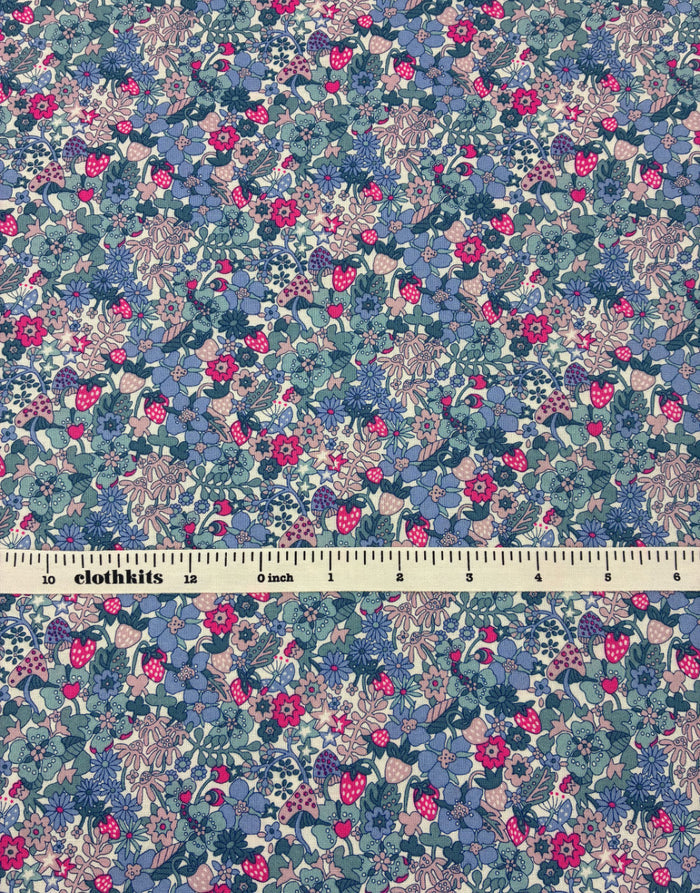Liberty Fabrics Lasenby Quilting Cotton, Everlasting - Flowertop Forest A