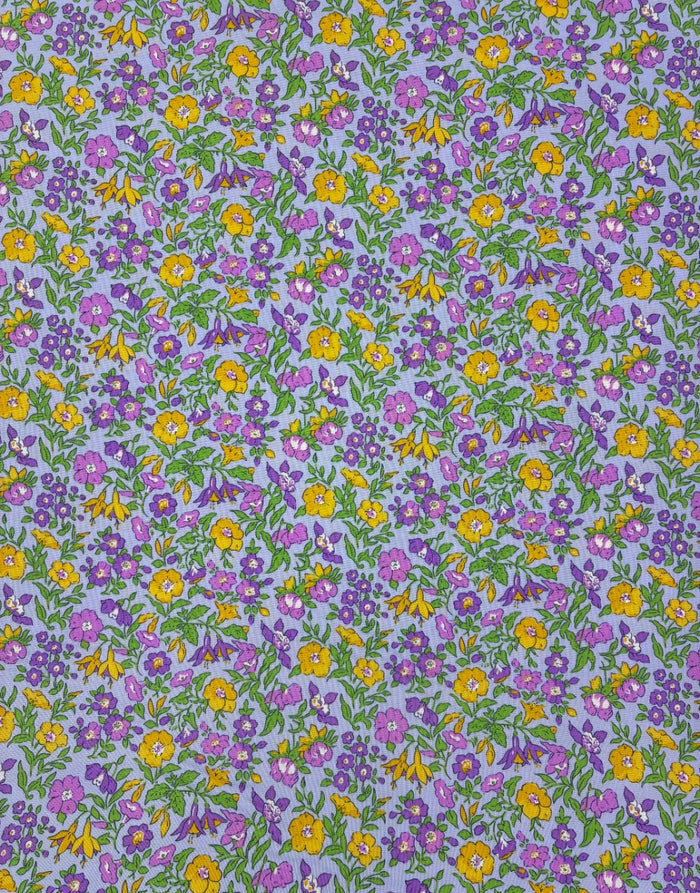 Liberty Fabrics Lasenby Quilting Cotton, Everlasting - Mamie Flower A