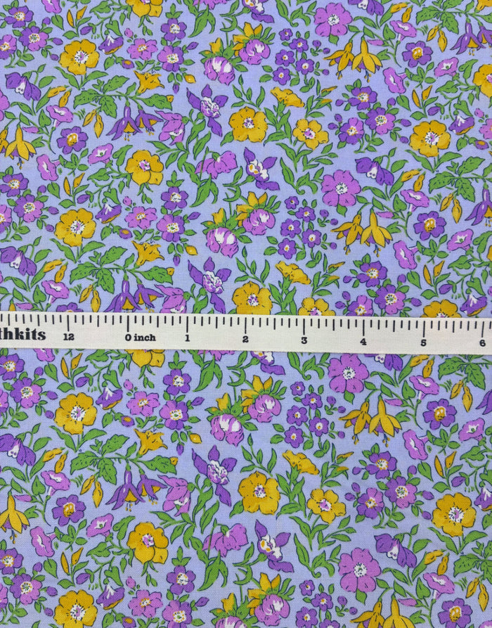 Liberty Fabrics Lasenby Quilting Cotton, Everlasting - Mamie Flower A