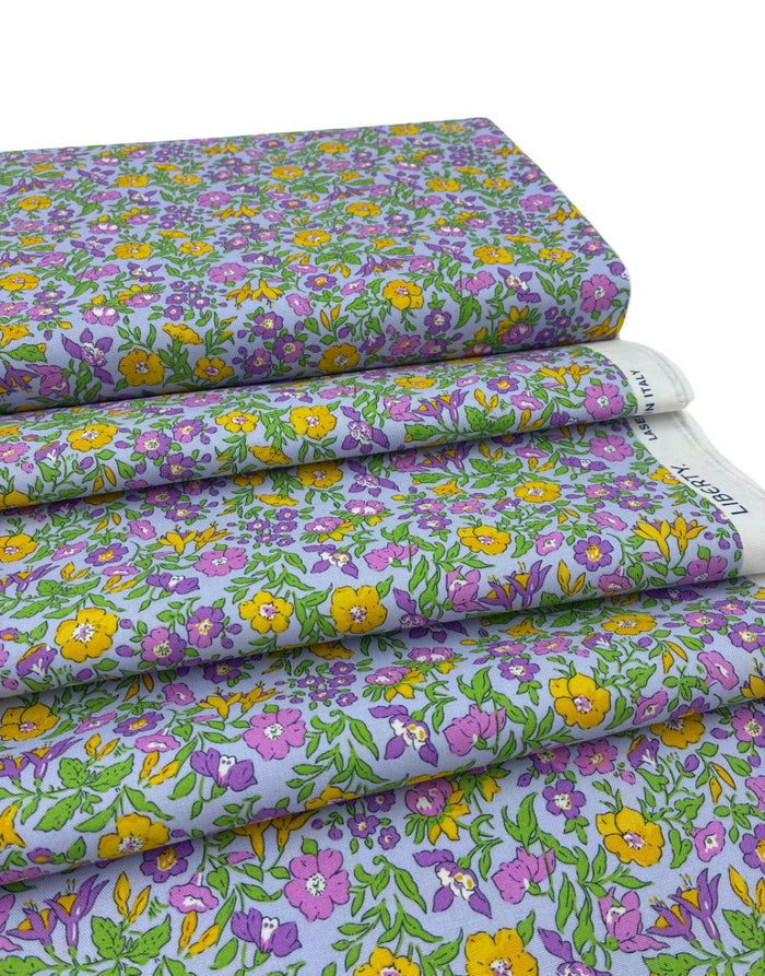 Liberty Fabrics Lasenby Quilting Cotton, Everlasting - Mamie Flower A