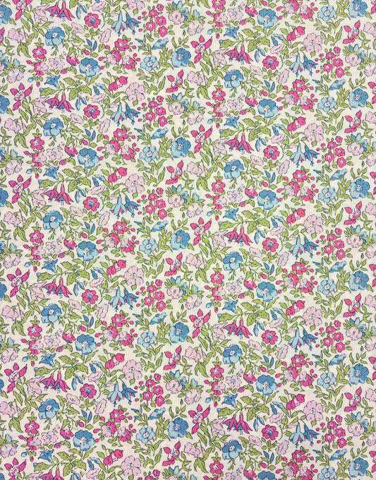 Liberty Fabrics Lasenby Quilting Cotton, Everlasting - Mamie Flower B