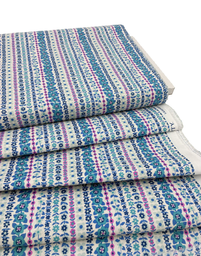 Liberty Fabrics Lasenby Quilting Cotton, Everlasting - Soho Stripe A