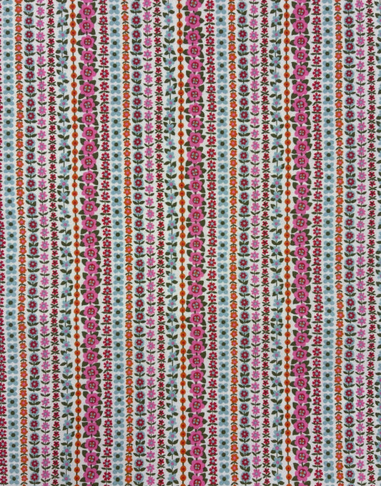 Liberty Fabrics Lasenby Quilting Cotton, Everlasting - Soho Stripe B